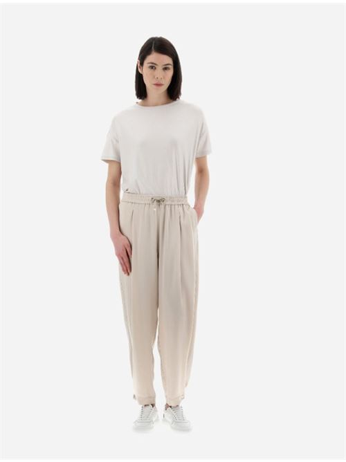 Women's beige trousers Herno | PT00004DR - 12546.1985